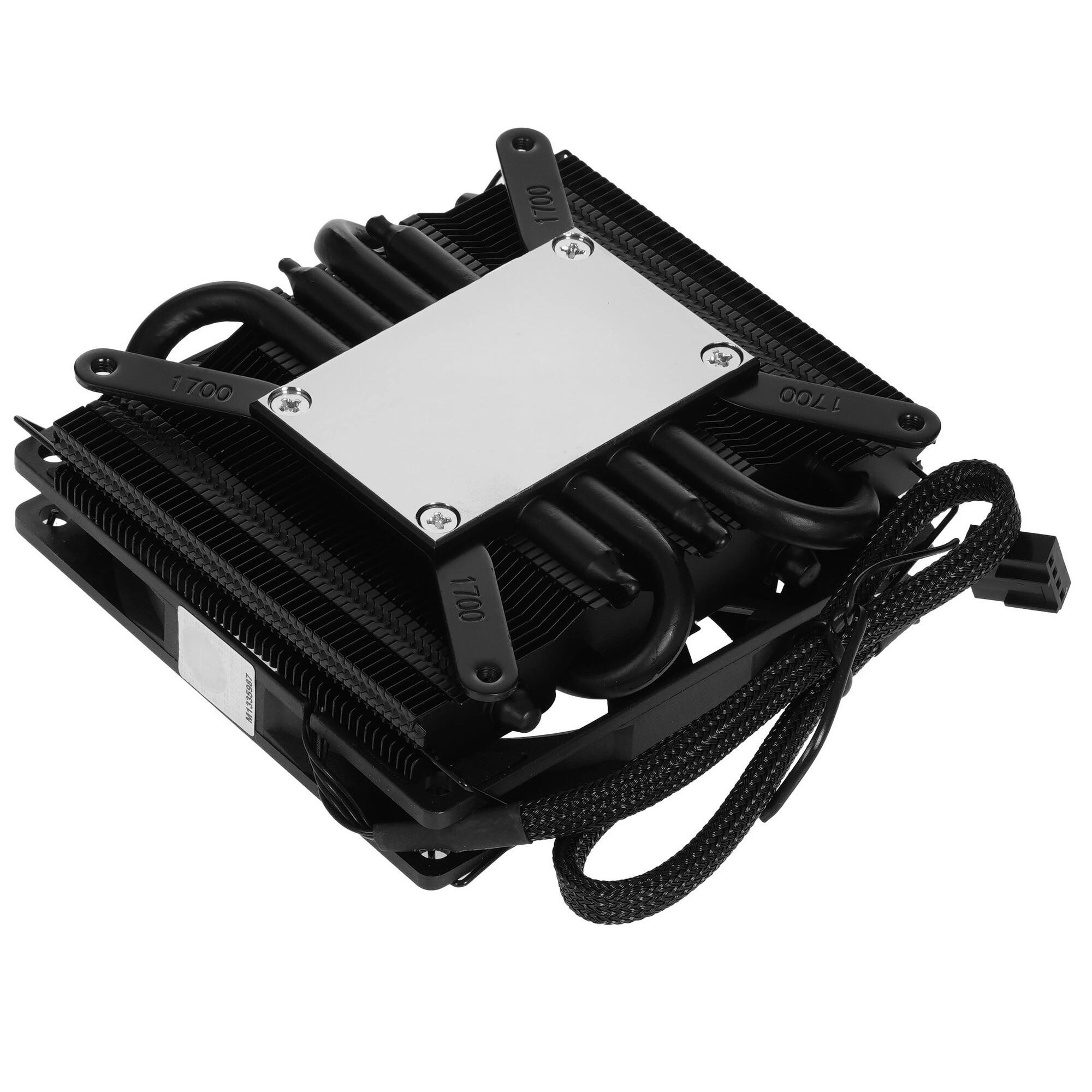 Thermalright Кулер AXP90-X36 Black LGA115X/1200/1700/AM4/AM5 (92mm PWM Fan, медное основание, 4 тепл. трубки 6мм) / TRAXPX36B