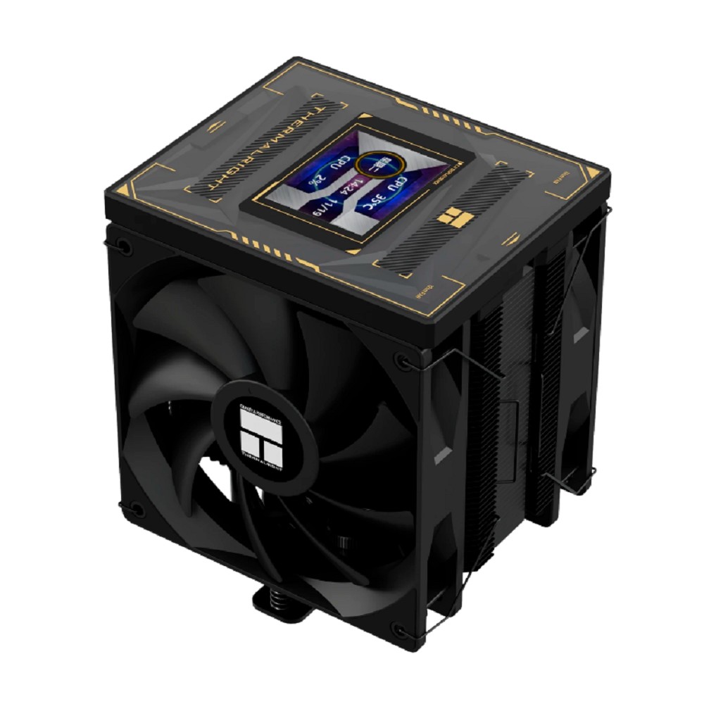 Thermalright Кулер Burst Assassin 120 Vision Black LGA115X/1200/1700/1851 (2x120mm PWM Fan, медное основание, 6 тепл. трубок 6мм) / TRBA120VB
