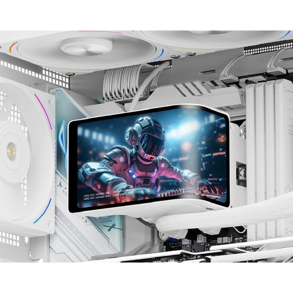 Thermalright Система водяного охлаждения Wonder Vision 360 Turbo ARGB White / 3x120mm ARGB PWM Fans / TRWV360TAW