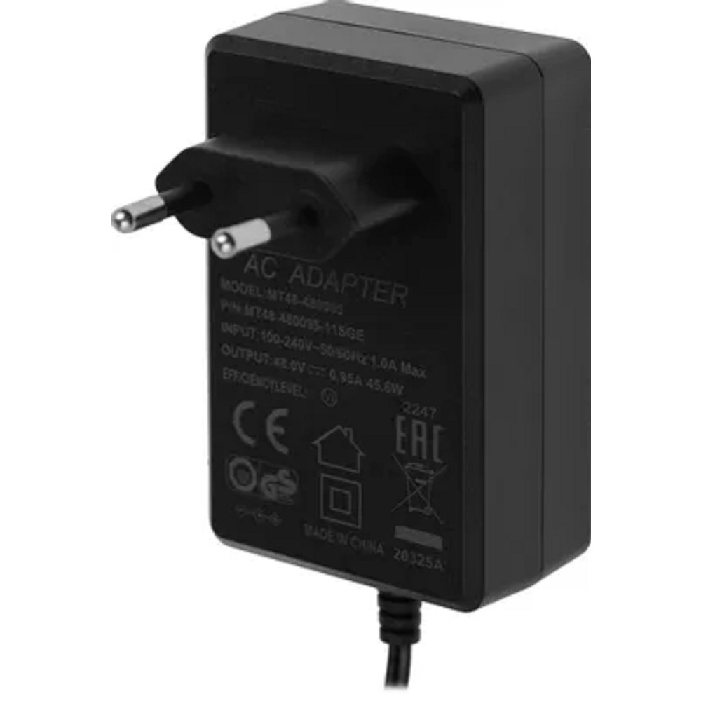 Повреждение упаковки MikroTik MT48-480095-11DGE\SGE 48V 0.95A 45.6W Блок питания арт. MT48-480095-11DG_DP