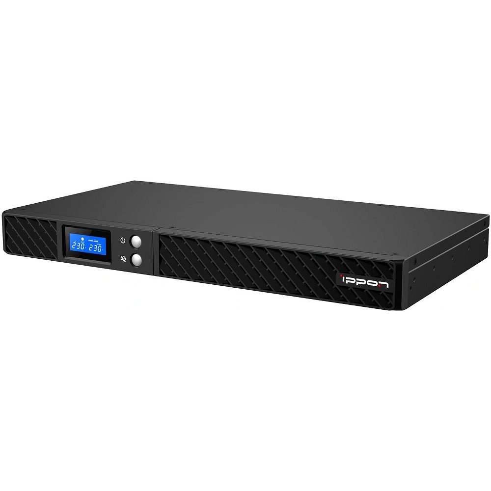Источник бесперебойного питания Ippon Pacific II 1U 700 630Вт 700ВА черный арт. 2152836