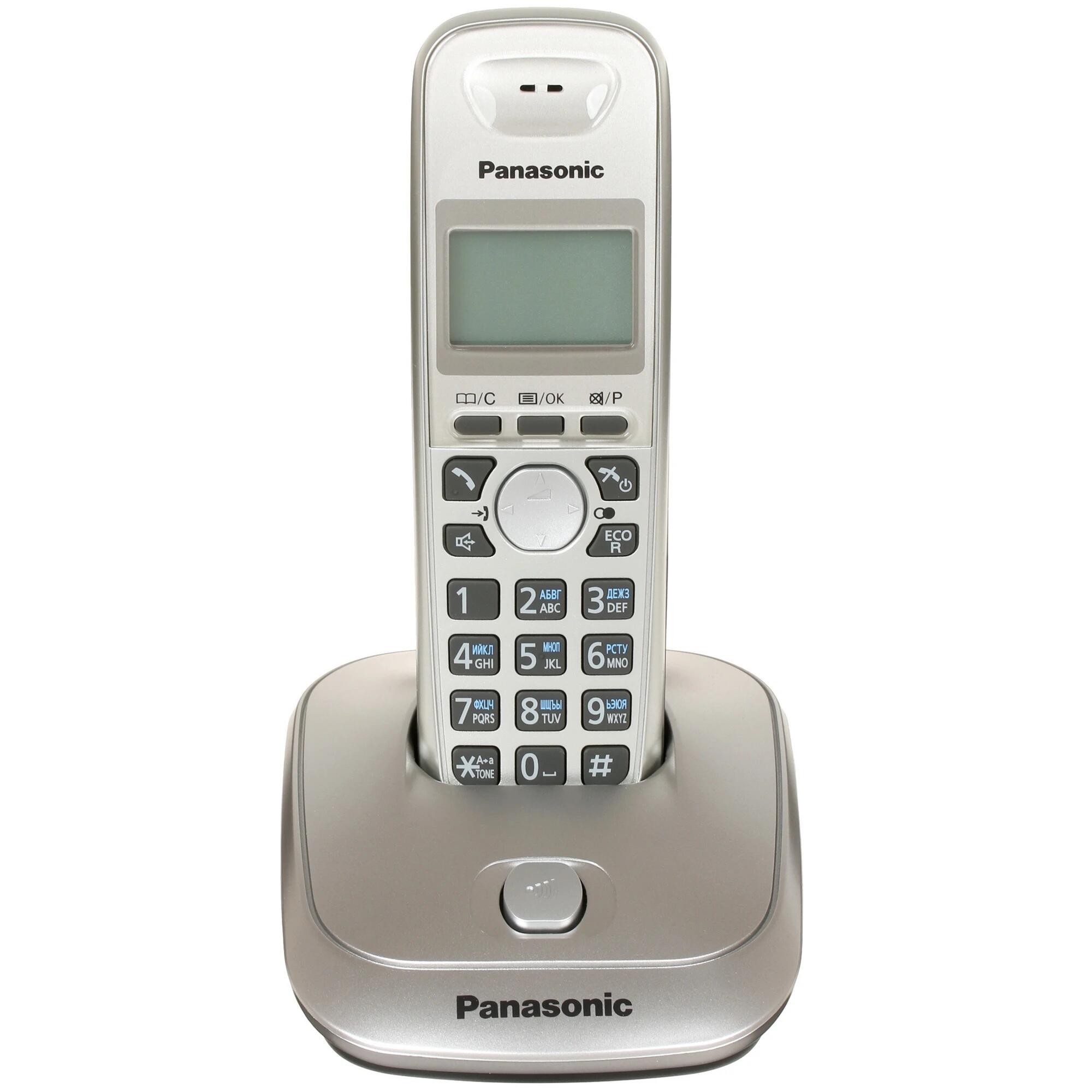 Повреждение упаковки Panasonic KX-TG2511RUN (платиновый) {АОН, Caller ID,спикерфон на трубке,переход в Эко режим одним нажатием} арт. KX-TG2511RUN_DP