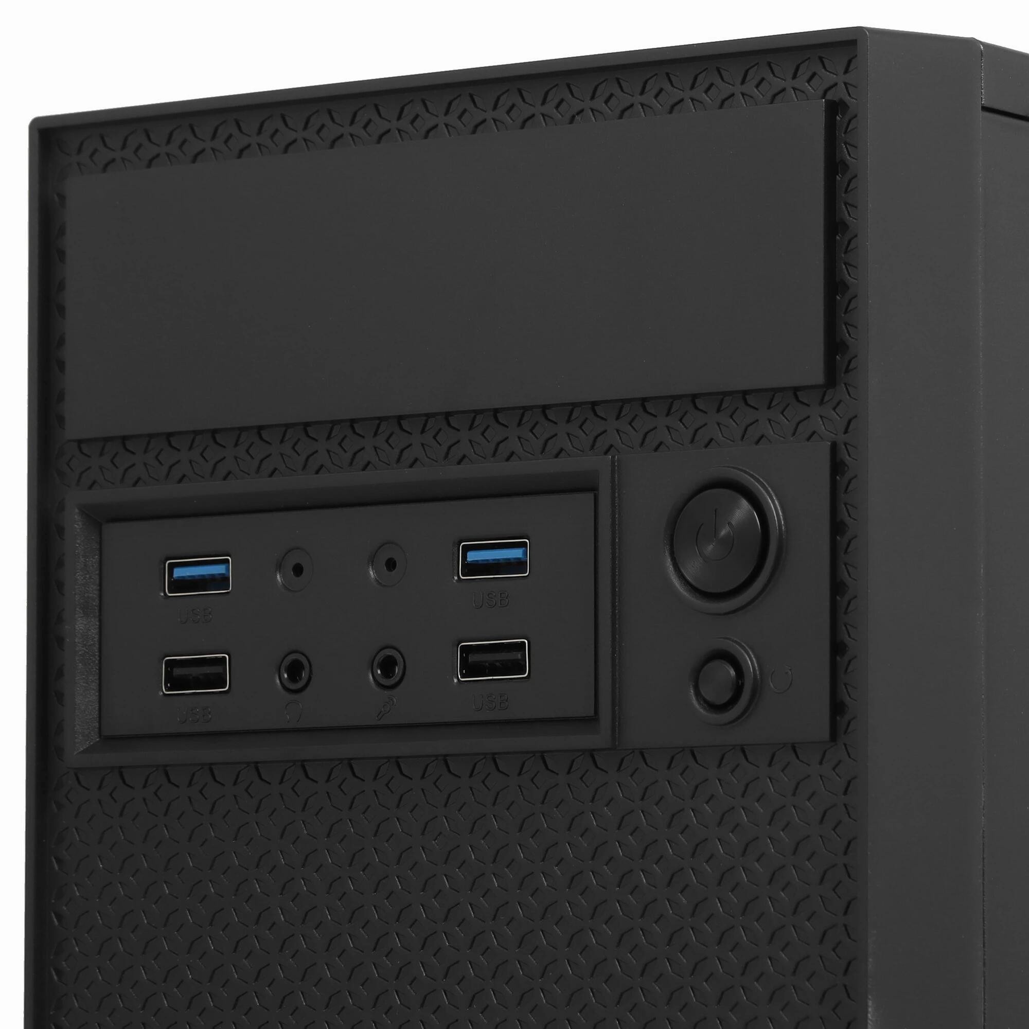 Повреждение упаковки Exegate EX291274RUS Корпус Minitower ExeGate BAA-109U2-AAA450 (mATX, AAA450 8см, 2*USB+2*USB3.0, аудио, черный) арт. EX291274RUS_DP