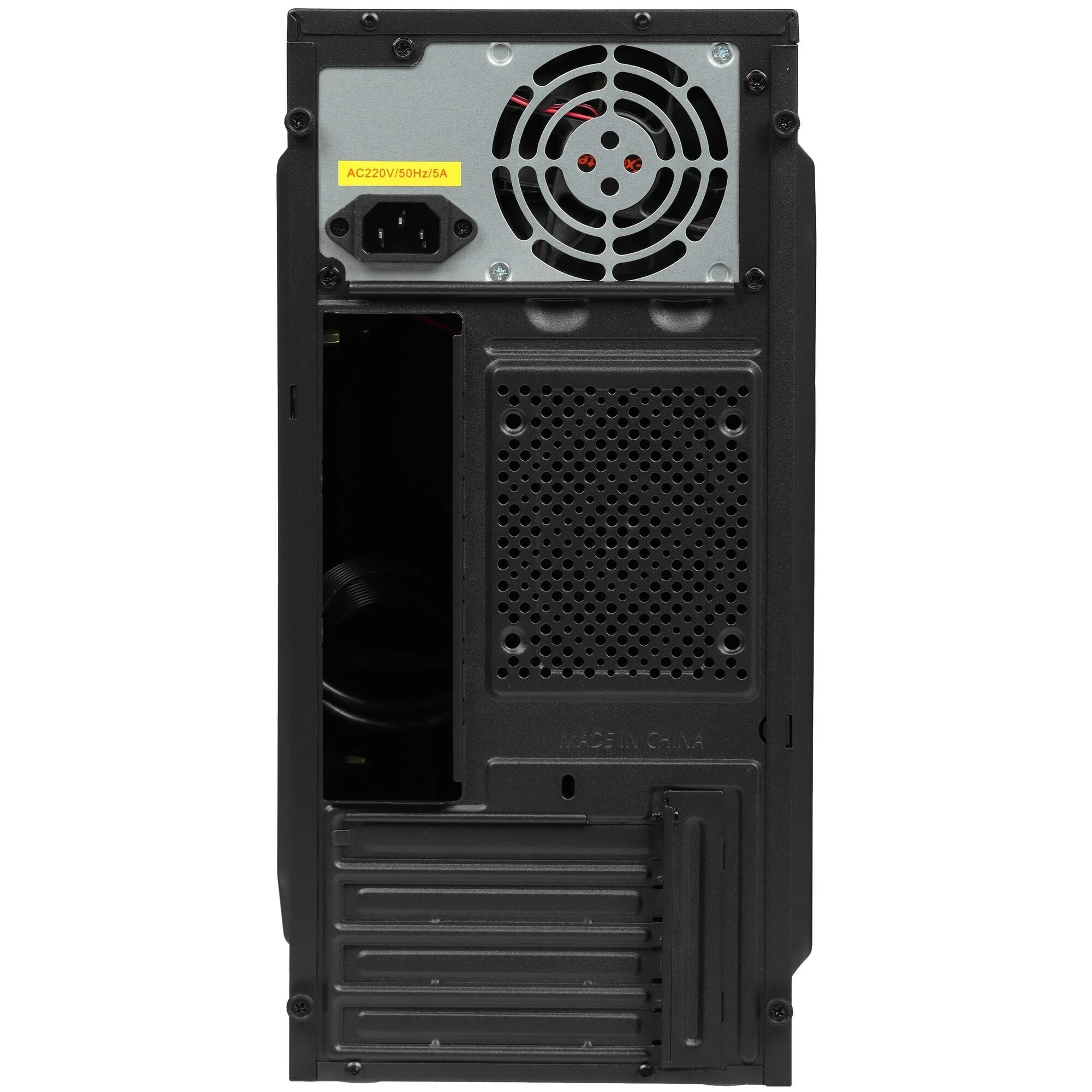 Повреждение упаковки Exegate EX291274RUS Корпус Minitower ExeGate BAA-109U2-AAA450 (mATX, AAA450 8см, 2*USB+2*USB3.0, аудио, черный) арт. EX291274RUS_DP
