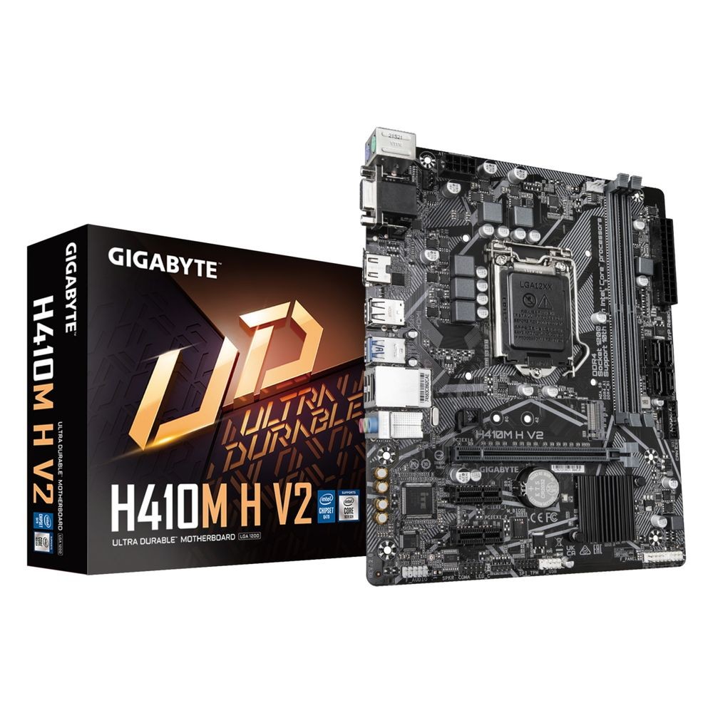 Материнская плата Gigabyte H410M H (2.0) арт. H410M H 2.0