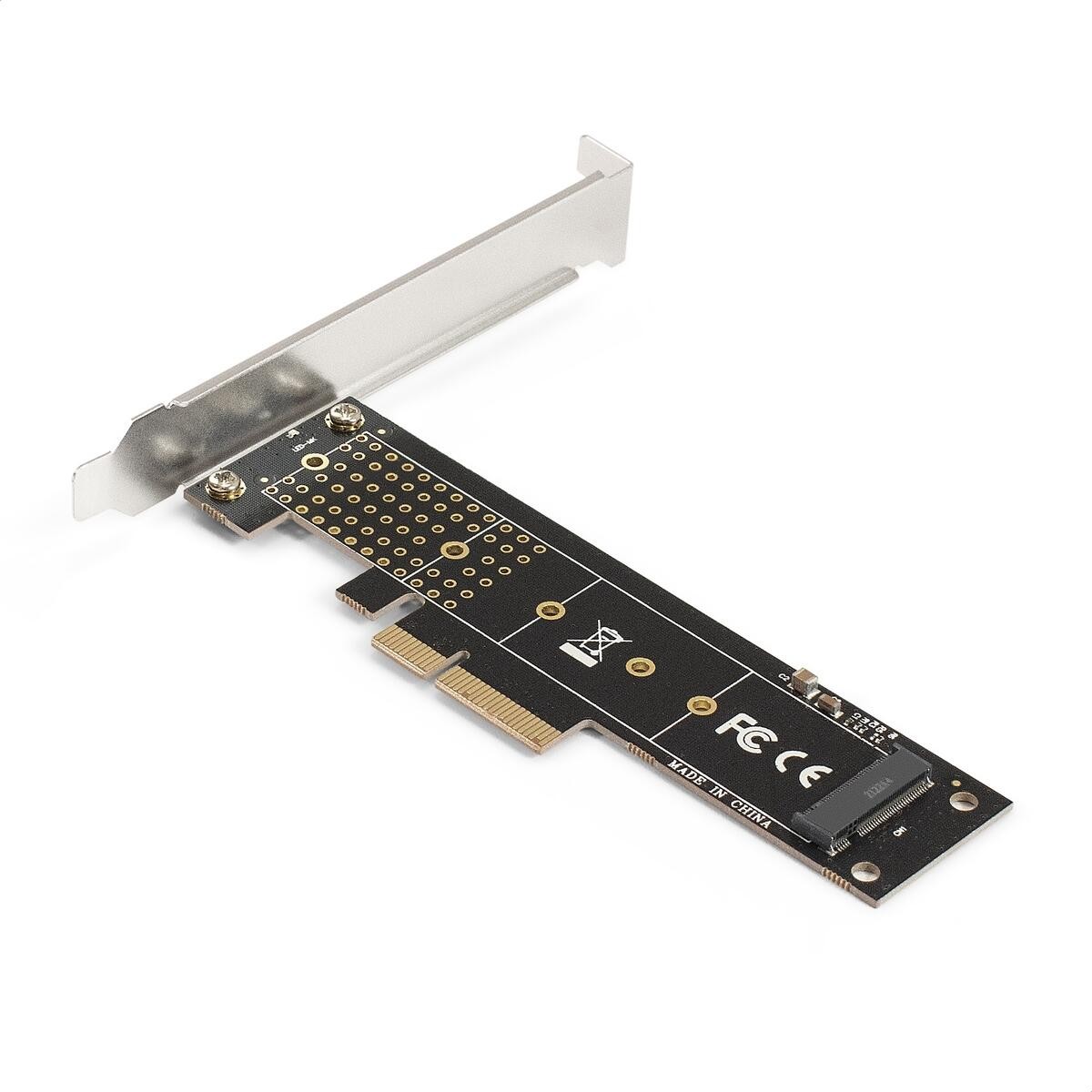 Exegate EX300629RUS Переходник ExeGate EXE-570 (M.2 M key -> PCI-E x4 v3.0 для установки SSD 2230/2242/2260/2280/22110 M.2 M key в слот PCI-E x4)