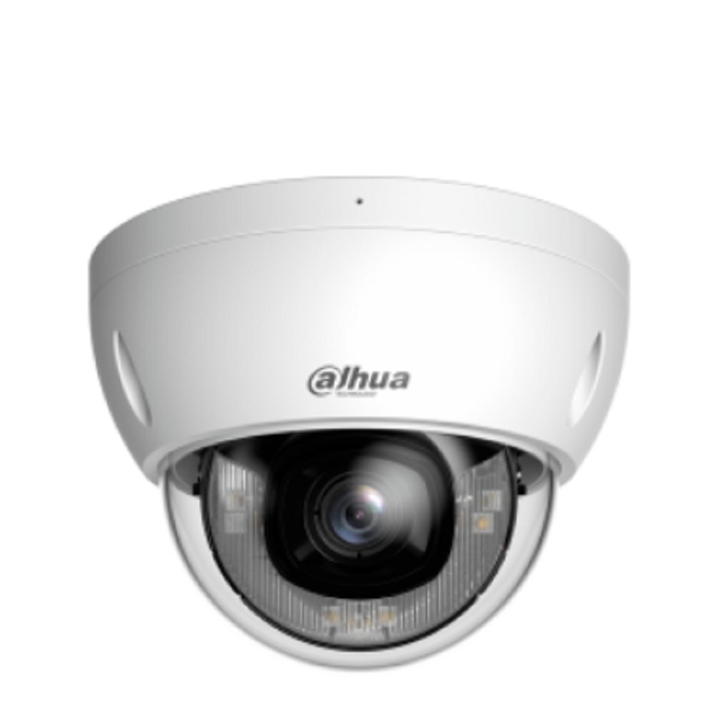 DAHUA DH-IPC-HDBW2249EP-S-IL-0280B-S2 Уличная купольная IP-видеокамера с ИИ 2Мп; объектив 2.8мм; защита: IP67, IK10; питание: 12В(DC), PoE; корпус: металл.