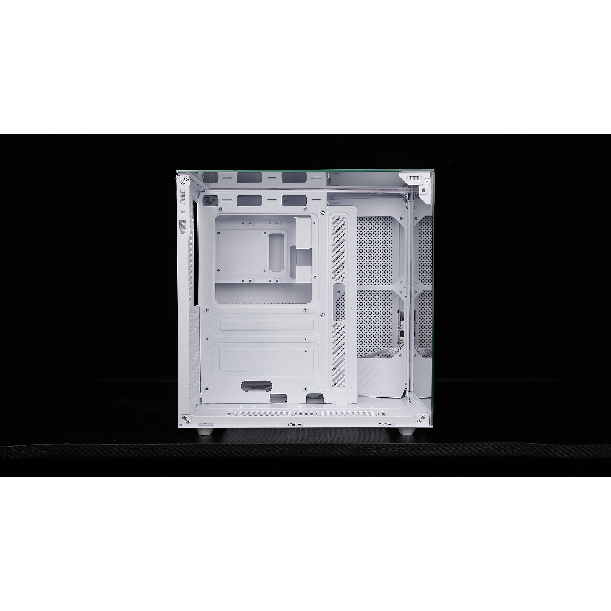 CBR Корпус ATX Cube X800WT, без БП, 1*USB Type-C, 1*USB 3.0, 1*USB 2.0, HD Audio+Mic, White [PCC-ATX-X800WT-WPSU]