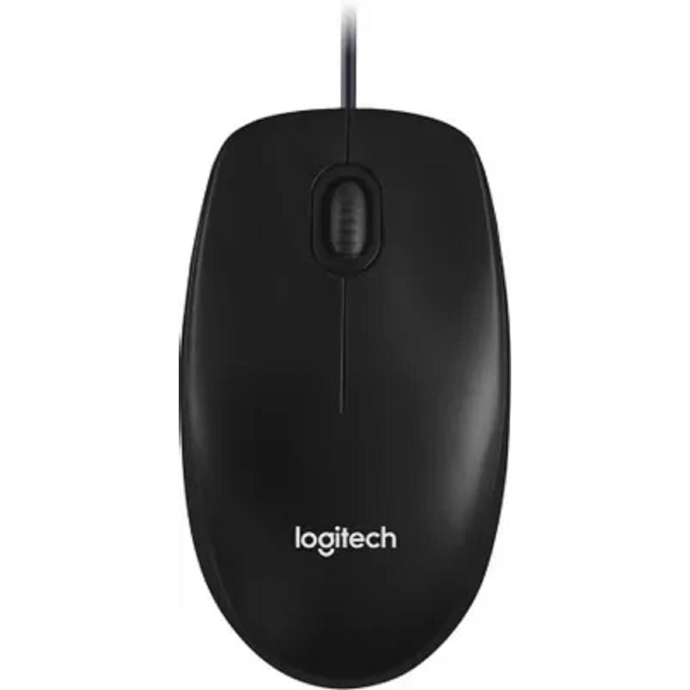 Повреждение упаковки 910-006652/910-005006/910-005003/910-006765 Мышь Logitech M100(M100r) Dark Ret {темно-серая/черная, оптическая, 1000dpi, USB, 1.8м} арт. 910-006652_DP