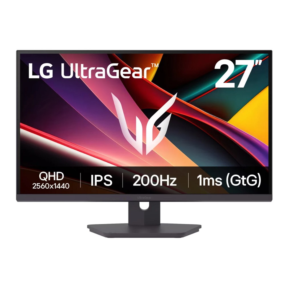 LCD LG 27" 27G610A-B {IPS 2560x1440 200Hz 2xHDMI DisplayPort HAS Pivot} арт. 27G610A-B.ARUQ
