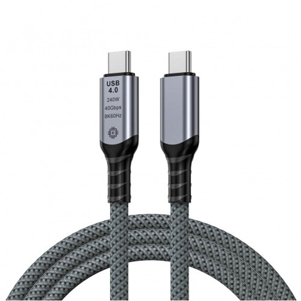KS-is KS-564L1-B-2 Кабель USB4 USB-C USB-C light 40Gbps, 240W, 2м