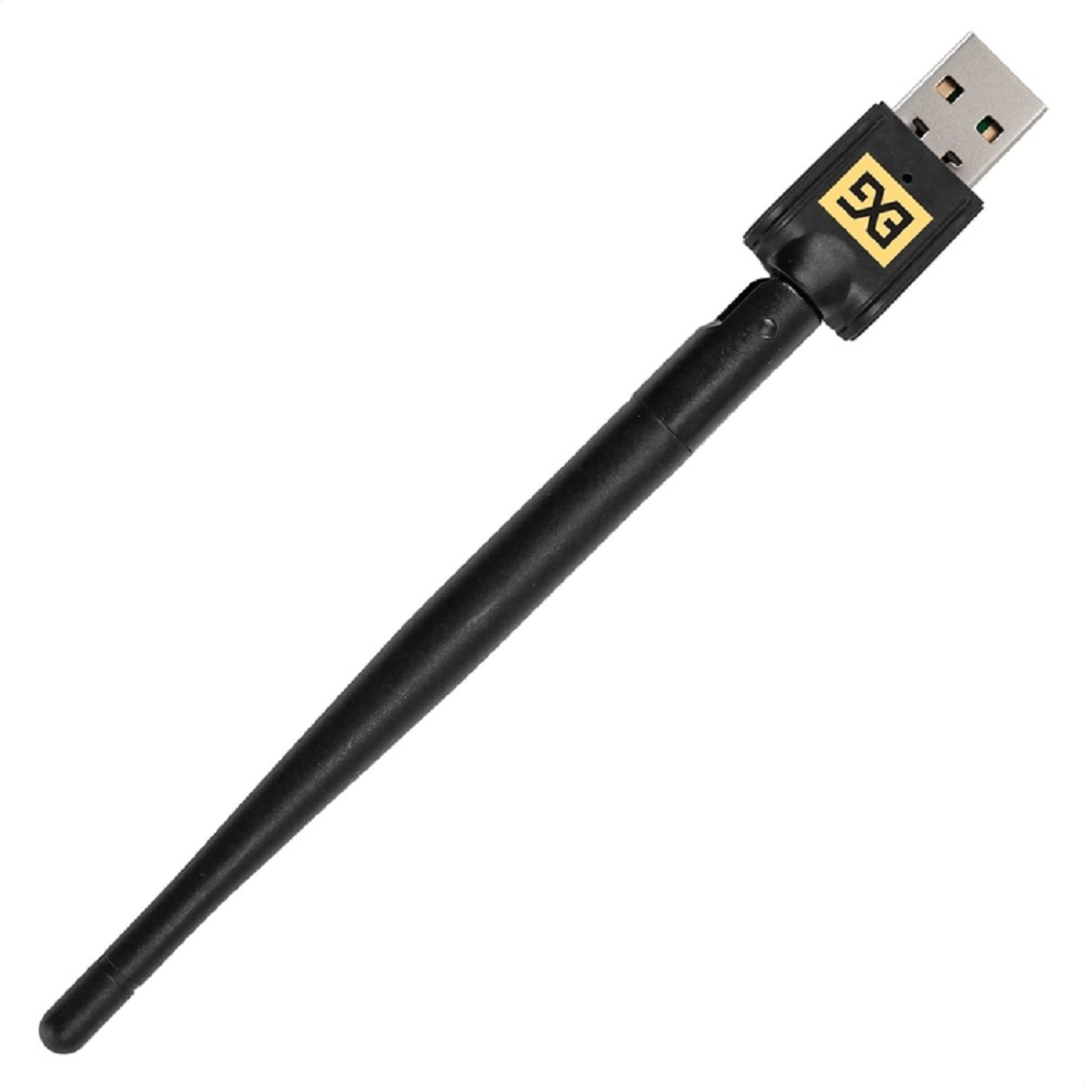 Exegate EX299445RUS Сетевой адаптер Wi-Fi 4 ExeGate ETL-WN722N-2 (Беспроводной USB адаптер, Wi-Fi N (b/g/n), чипсет Realtek8188, до 150 Мбит/с на 2,4 ГГц, внешняя 4dBi антенна, USB 2.0)