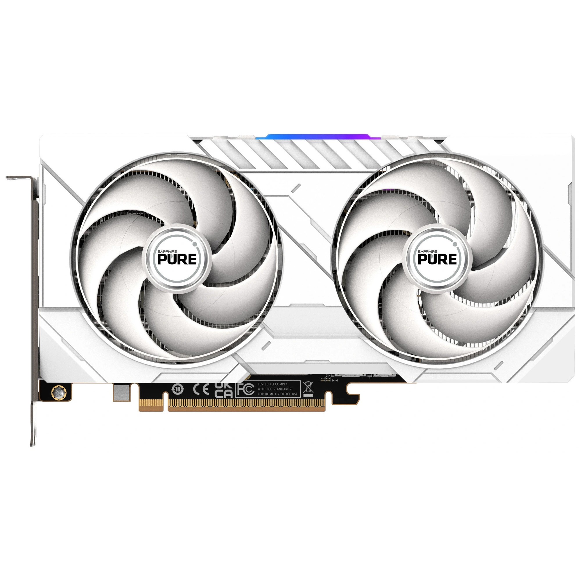 Видеокарта Sapphire RX9060XT 16GB PURE OC GDDR6 128b, HDMIx2 DPx1 арт. 11350-02-20G