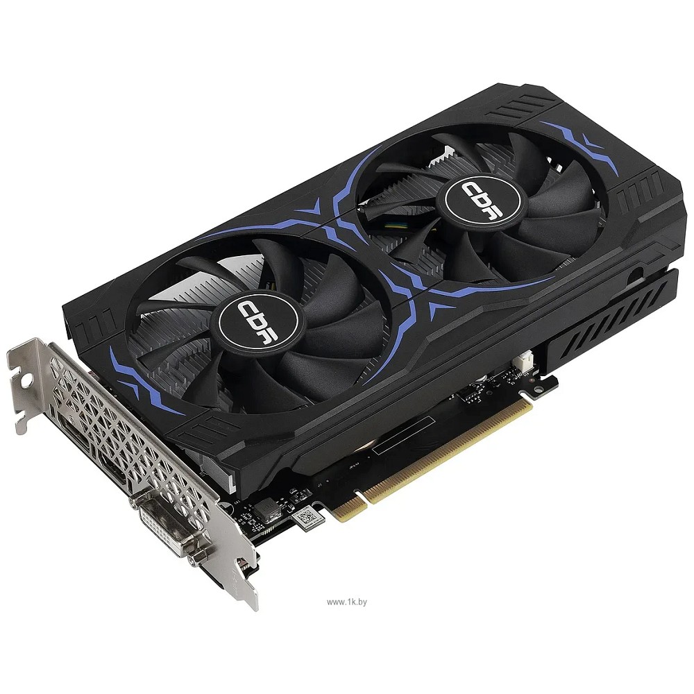 Видеокарта CBR RTX3050 8Gb GDDR6, 128bit, DP + HDMI 2.1 + DVI, 130W, Ret [VGA-STX3050-8G-RTL-S4VO]