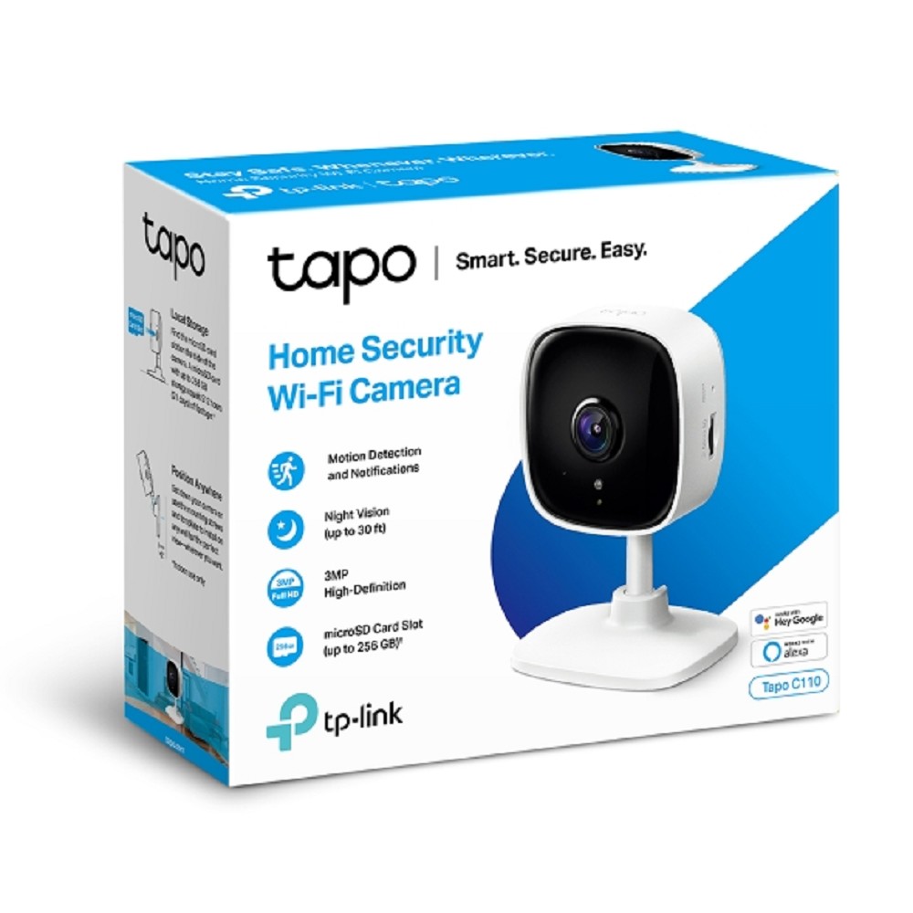 Повреждение упаковки TP-Link Tapo C110 Умная домашняя камера арт. Tapo C110_DP