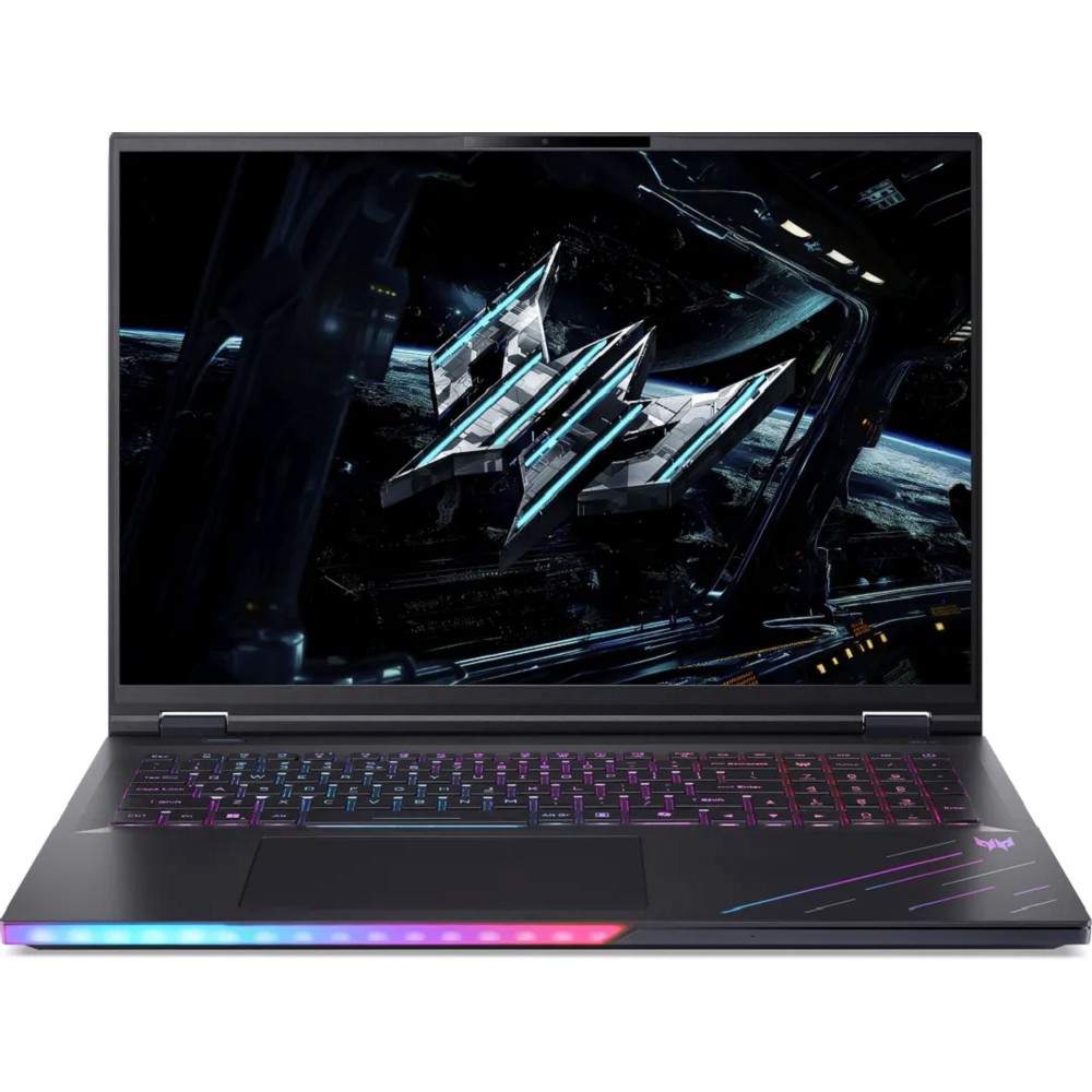 Ноутбук Acer Predator Helios 18 AI PH18-73-98UM Core Ultra 9 275HX 32Gb SSD1Tb NVIDIA GeForce RTX5080 16Gb 18" IPS WQXGA (2560x1600) без ОС black WiFi BT Cam (NH.QVZCD.008)