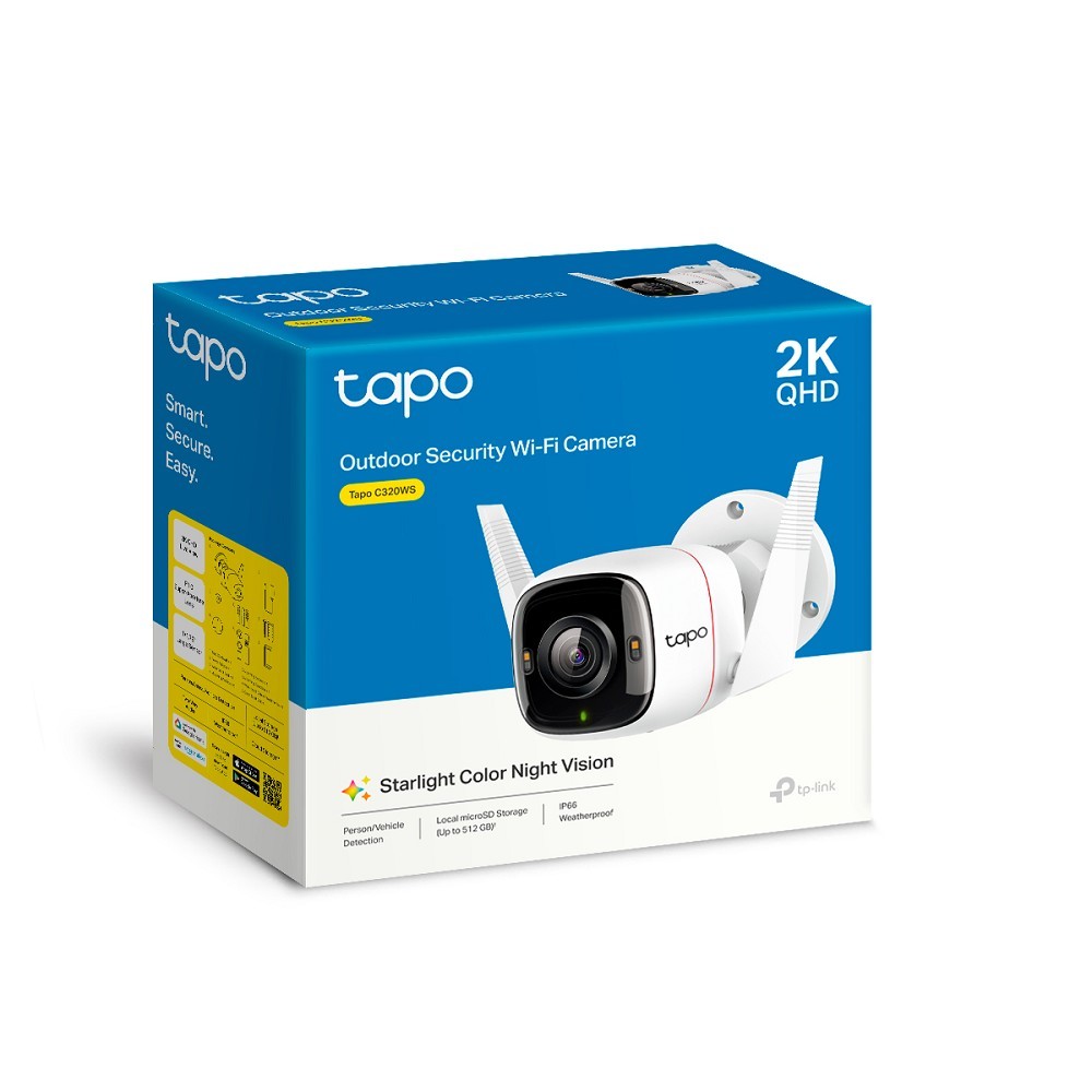 Повреждение упаковки TP-Link Tapo C320WS Умная уличная камера арт. Tapo C320WS_DP