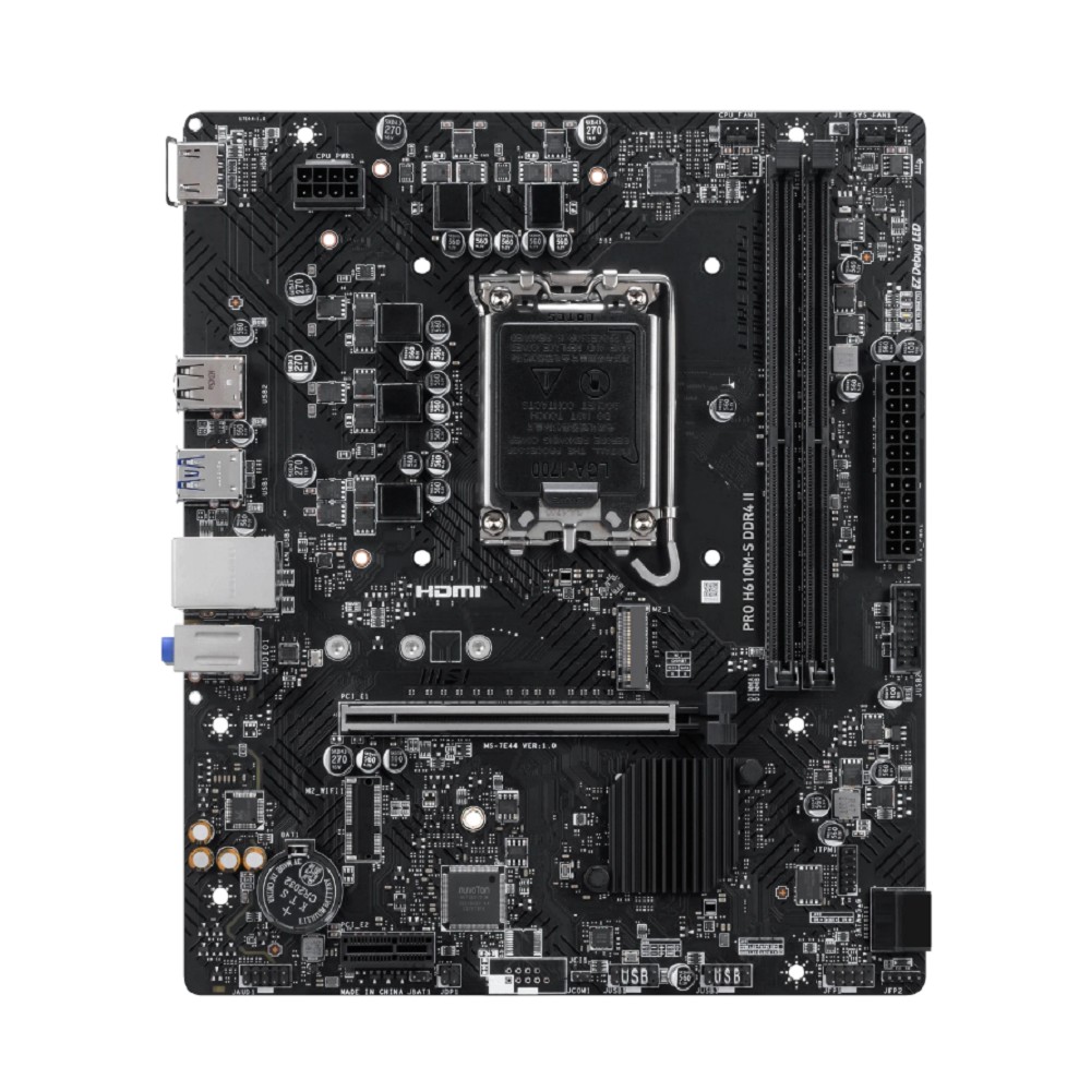 Материнская плата MicroStar PRO H610M-S DDR4 II