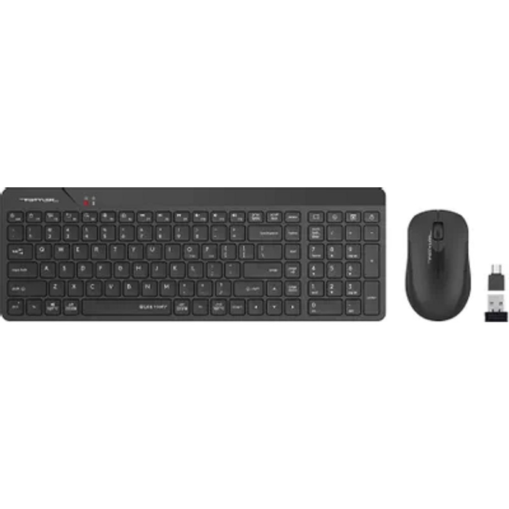 Повреждение упаковки Комплект клавиатура+мышь беспров. A4TECH Fstyler FG2300 Air2 black (USB, slim) (FG2300 AIR2 BLACK) арт. FG2300 AIR2 BLACK_DP