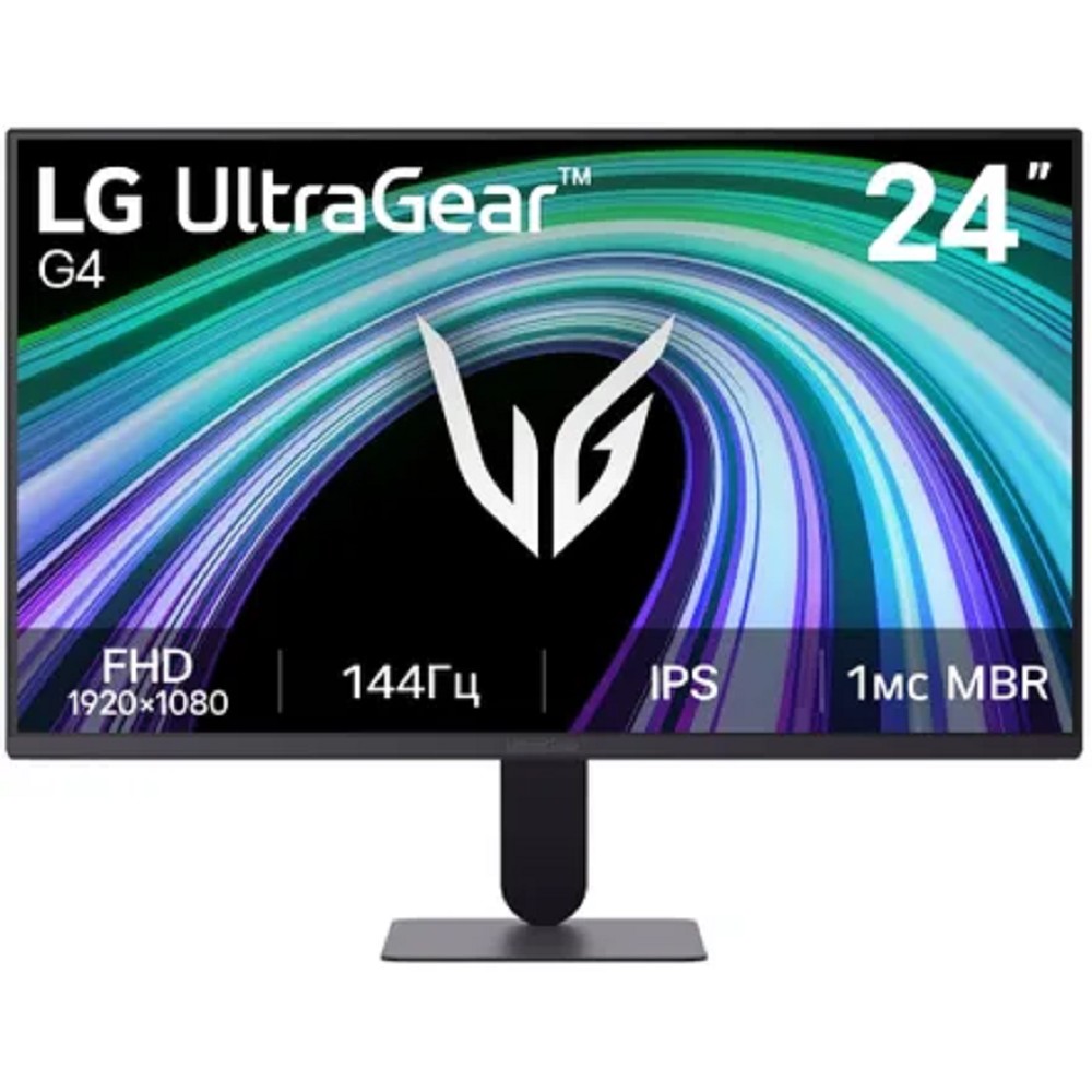 23,8" LG 24G414B-B, IPS, 1920x1080, 5ms , 250cd, 144Hz, HDMI+DP+SPK 2W, HAS black, Ex