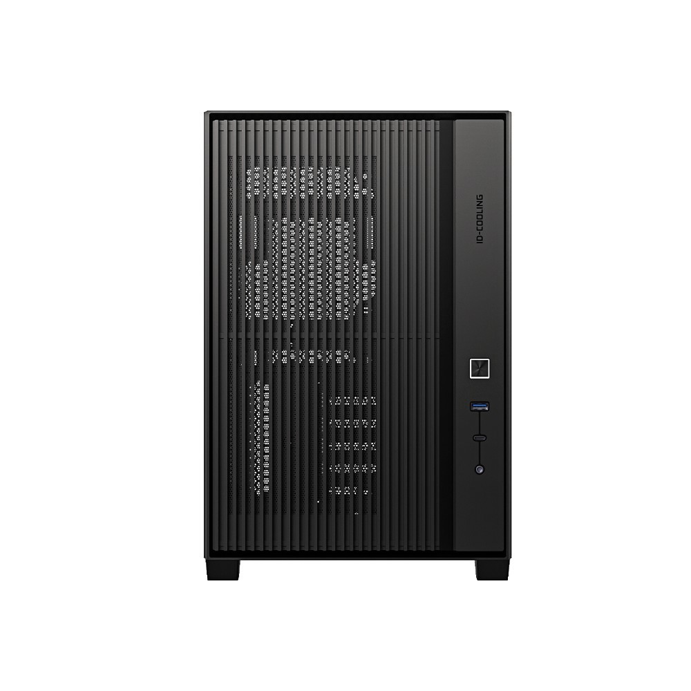 Case ID-Cooling FLOW 500 Black mATX/ win TG/ no fan/ Gen2 Type C/ CPU 180mm/ GPU 403mm/ no PSU