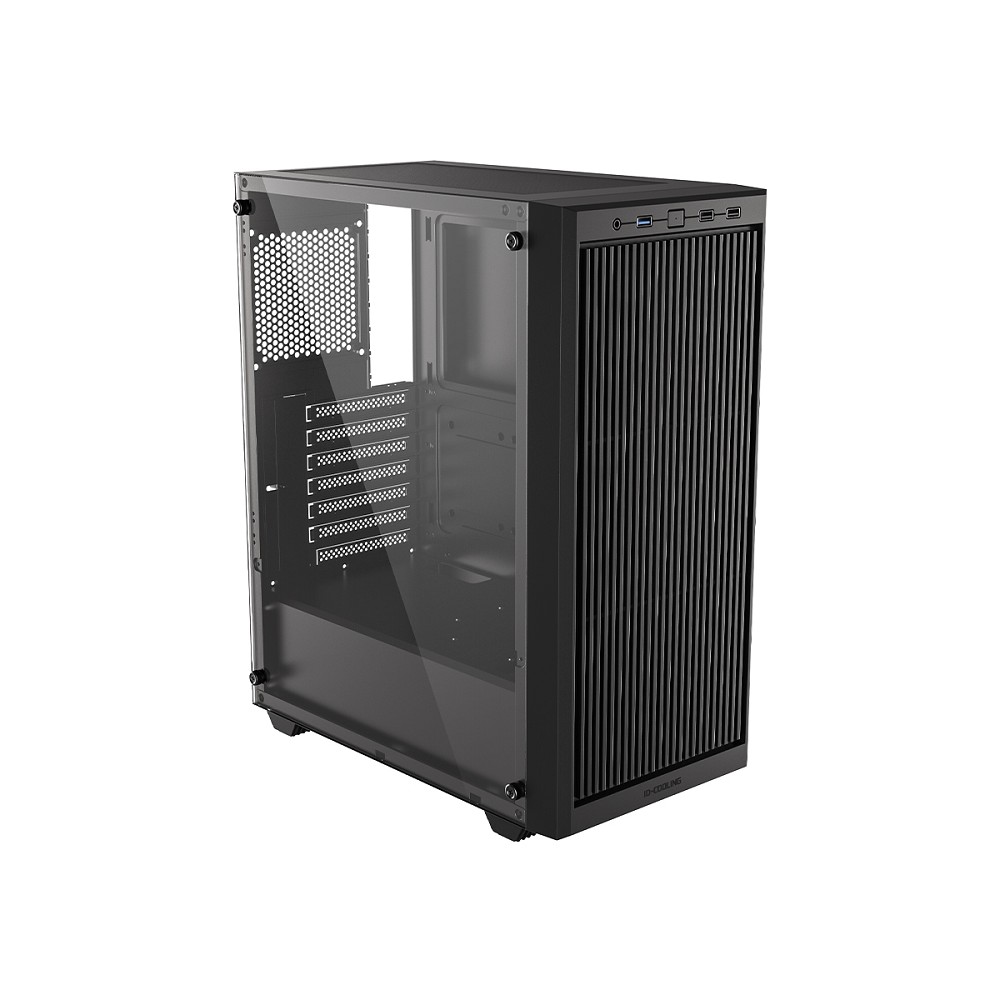 Case ID-Cooling WARE 310 Black ATX/ win TG/ no fan/ Type C/ CPU 160mm/ GPU 320mm/ no PSU