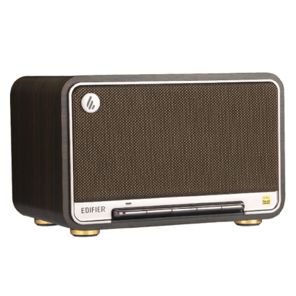Edifier D32 Black walnut {60 Вт; 52 Гц – 40 кГц; 85 dB; Bluetooth v5.4; AirPlay; Размеры: (Ш * В * Г): 252 * 164 * 180,5 мм; 3,04 кг}