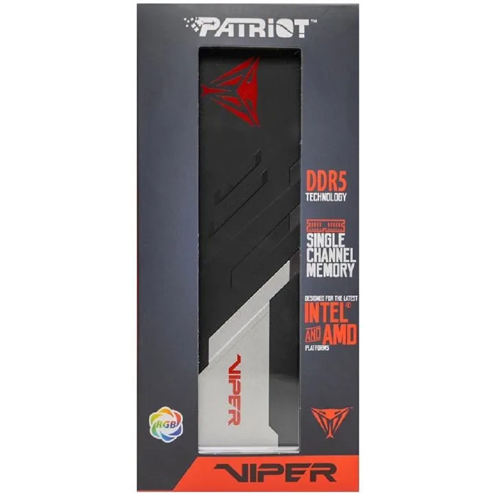 Оперативная память Patriot DDR5 DIMM 16GB 5600MHz PVVR516G56C36 Viper Venom RTL