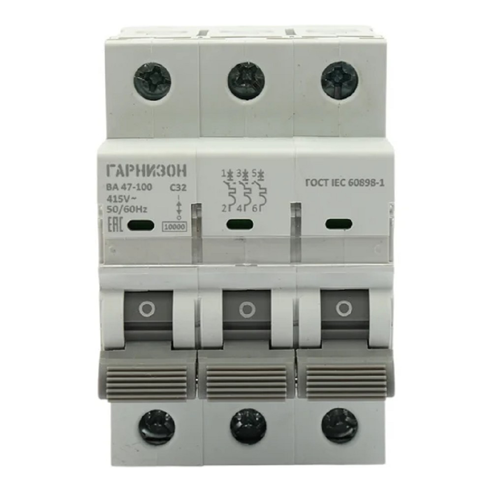 Гарнизон CB-47100-3-32-10-C Автоматичесикй выключатель