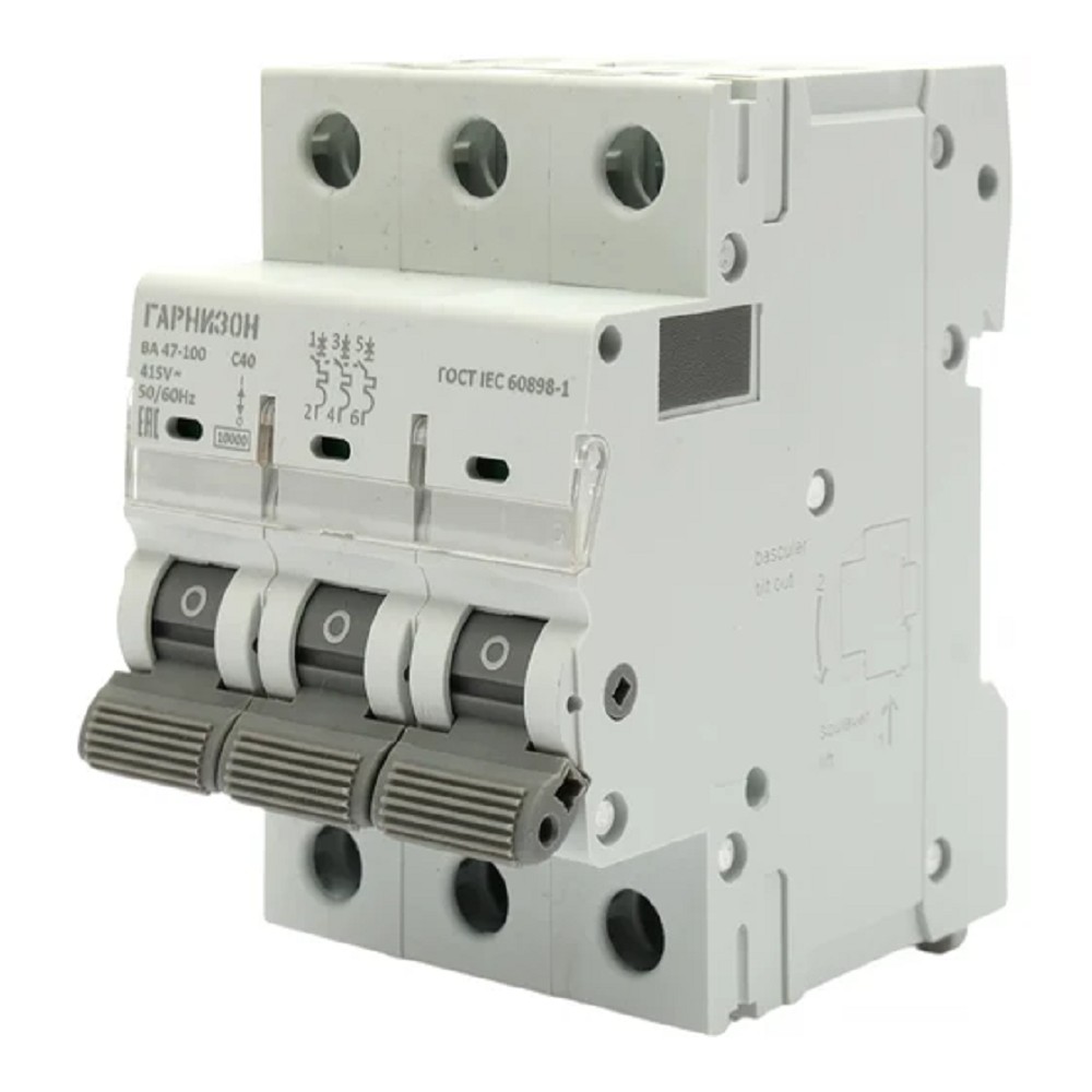 Гарнизон CB-47100-3-40-10-C Автоматичесикй выключатель