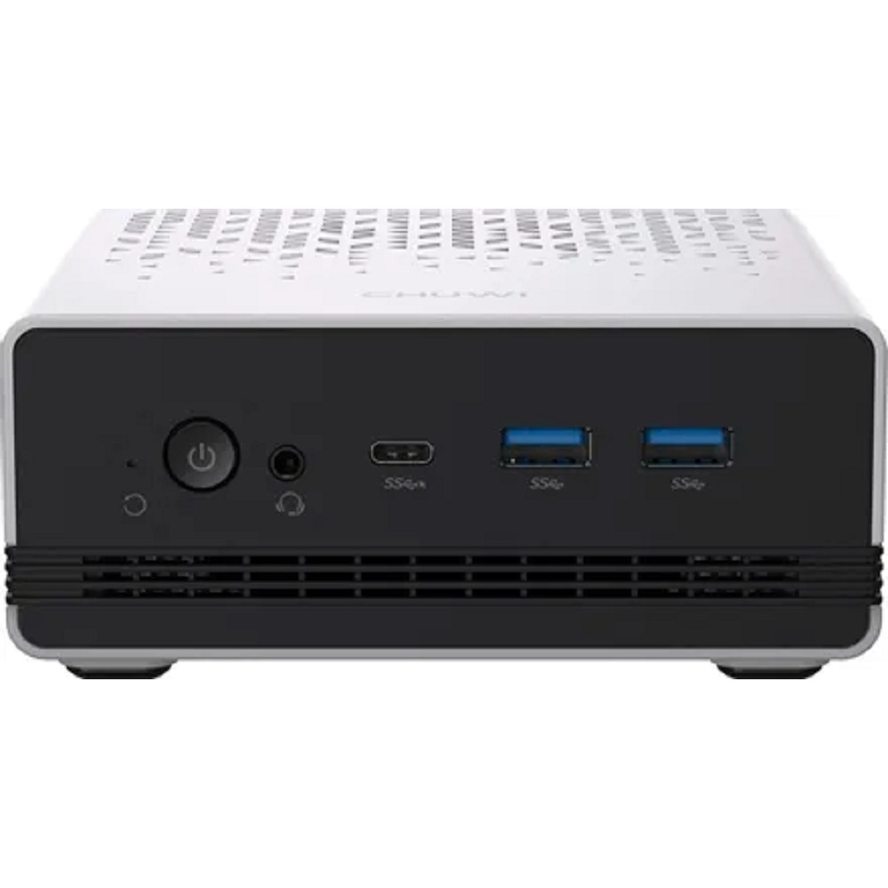 ПК Мини Chuwi UBox Ryzen 5 6600H (3.3) 16Gb SSD512Gb 660M Windows 11 Pro 2x2.5GbitEth WiFi BT 90W белый/черный арт. 2045394