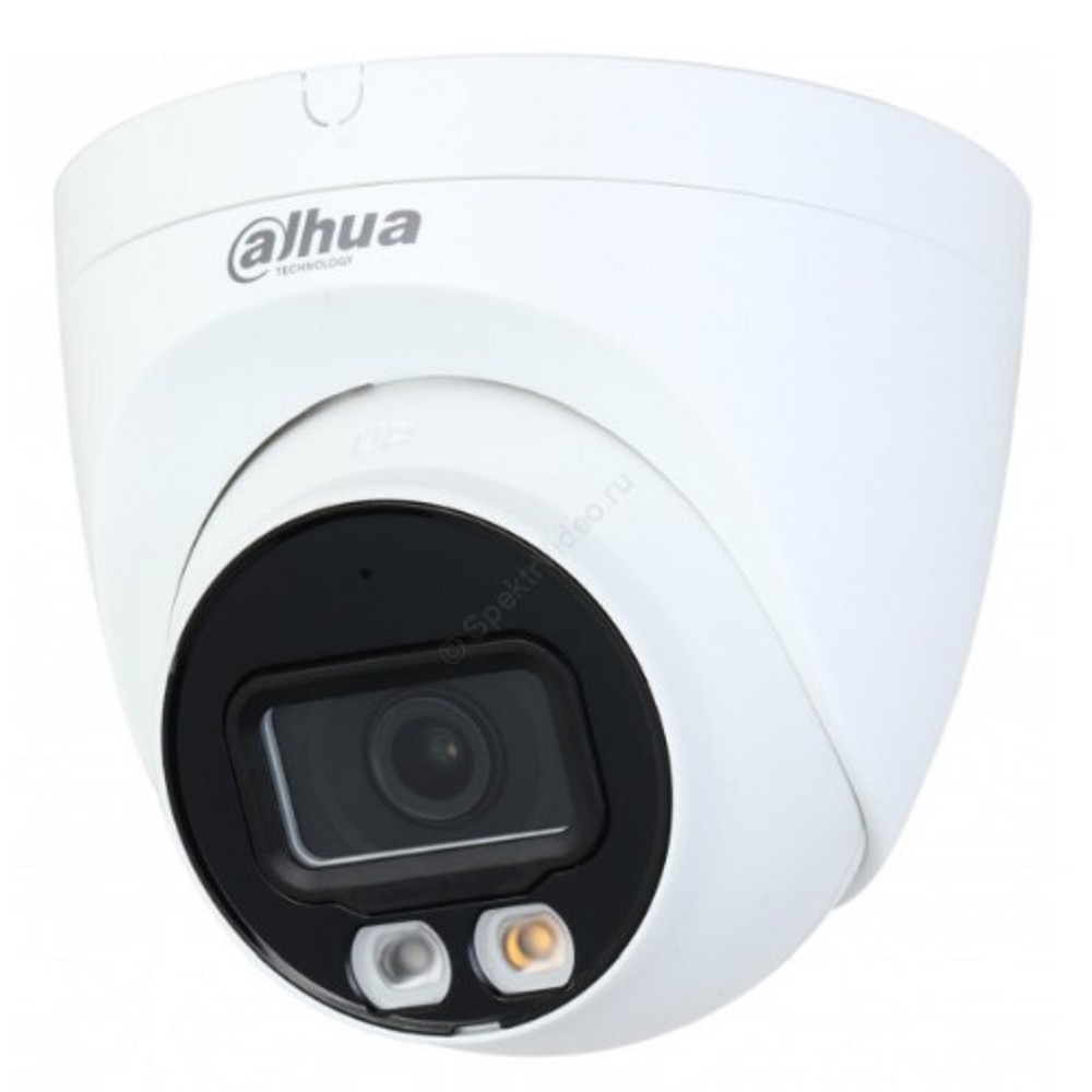 Повреждение упаковки DAHUA DH-IPC-HDW2249TP-S-IL-0280B Уличная турельная IP-видеокамера SmartDualLight 2Мп, 1/2.8” CMOS, объектив 2.8мм, видеоаналитика, микрофон, ИК 30м, LED 30м, IP67, металл/пластик арт. DH-IPC-HDW2249TP-S-IL-0280B_DP