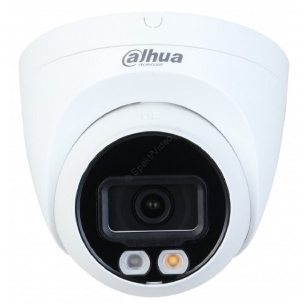 Повреждение упаковки DAHUA DH-IPC-HDW2249TP-S-IL-0280B Уличная турельная IP-видеокамера SmartDualLight 2Мп, 1/2.8” CMOS, объектив 2.8мм, видеоаналитика, микрофон, ИК 30м, LED 30м, IP67, металл/пластик арт. DH-IPC-HDW2249TP-S-IL-0280B_DP
