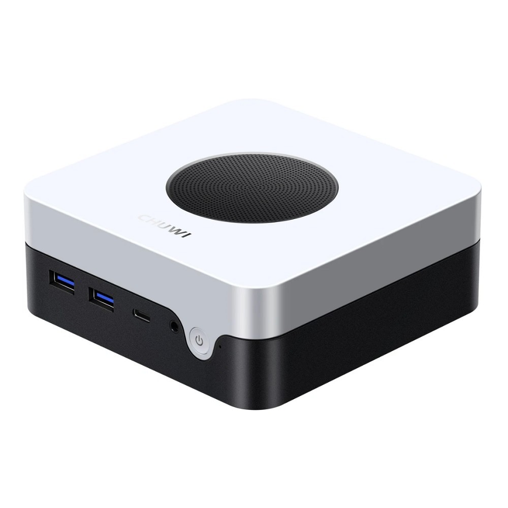Неттоп Chuwi LarkBox X i3 1220P (1.5) 8Gb SSD256Gb UHDG Windows 11 Pro 2xGbitEth WiFi BT 65W черный/белый арт. 2146778