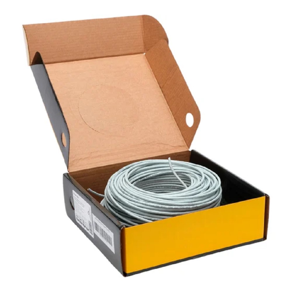 Cablexpert [UPC-5051E-4-CU/100] Кабель Cablexpert (RU) UTP indoor 4x2x0.51, медный, кат.5e, однож., 100м, box, серый