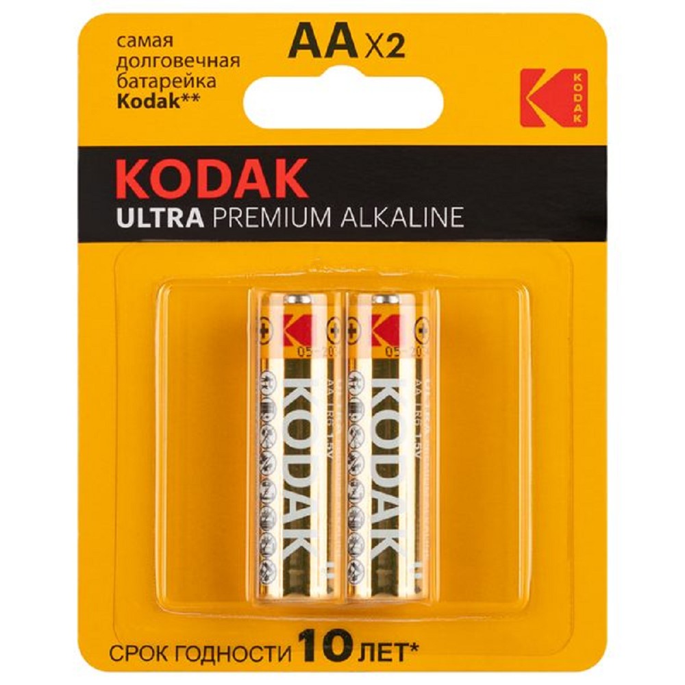 Kodak LR6-2BL ULTRA PREMIUM Alkaline (24/96) (2 шт. в уп-ке) арт. B0064268