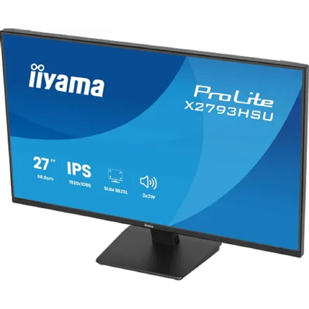 LCD IIYAMA 27" X2793HSU-B1 {IPS 1920x1080 120Hz 1ms 350cd HDMI DisplayPort USB M/M In}
