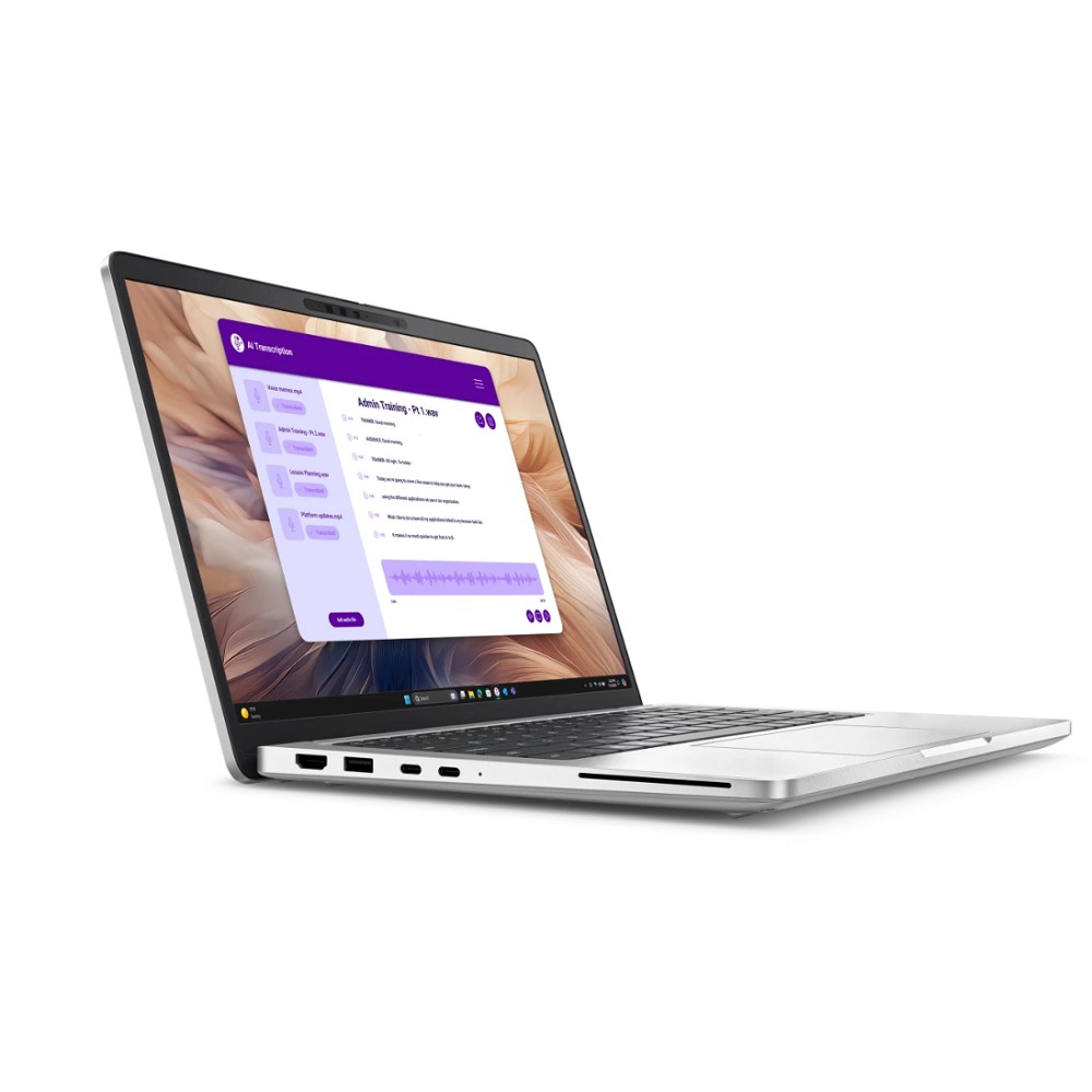 Dell Pro 13 Plus Core Ultra 7 266V 13,3" FullHD+300nit AG,16GB LPDDR5,1TB SSD, Intel Arc graphics,3 cell,Backlit,FPR,Thunderbolt,Linux,1,23kg,2y,KB Eng/Rus,Aluminum/ Platinum Silver Dell Technologies арт. Pro13Plus-7613