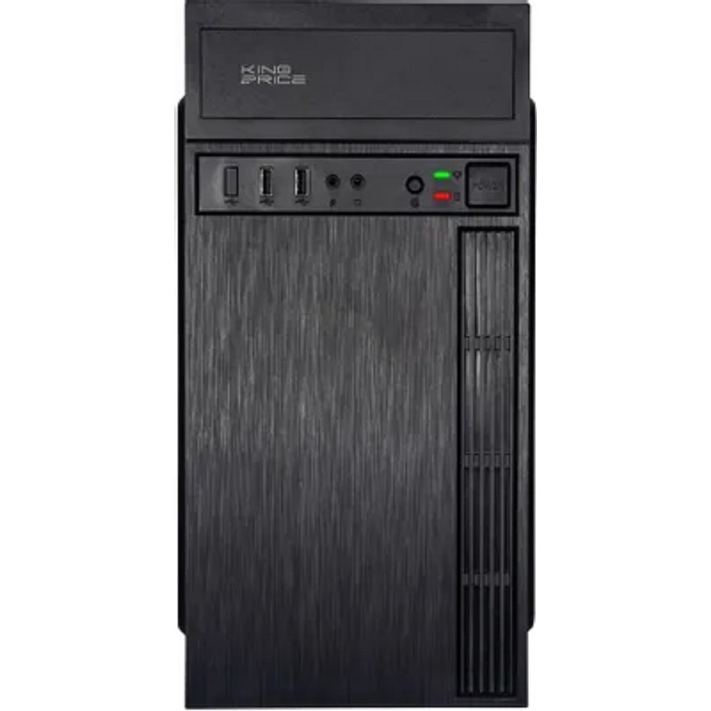 Повреждение упаковки Корпус KingPrice KPCC-MN210 черный без БП mATX 1x80mm 2x120mm 2xUSB2.0 audio No Name арт. KPCC-MN210_DP
