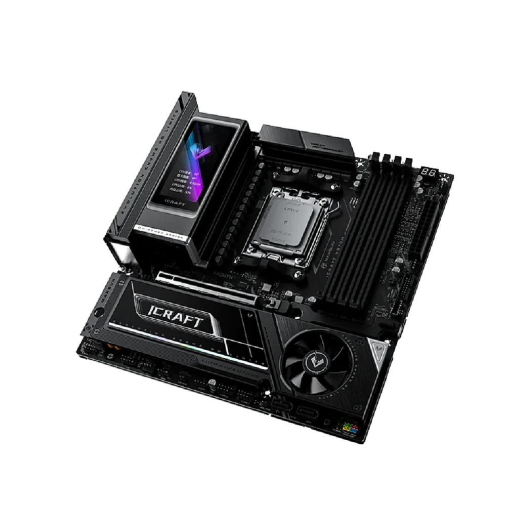Повреждение упаковки MAXSUN MS-iCraft X870M (Socket AM5, mATX, 4*DDR5(192Gb), DP/HDMI, 2*SATA3, 3*M.2, 1*PCIEx16, 2* Type-C, 2*USB 2.0, 6*USB 3.2, LAN 1*5G, SPDIF, WiFi7, RTL) арт. MS-iCraft X870M_DP