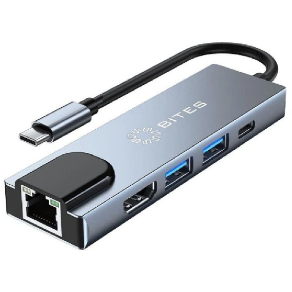 5bites Разветвитель (докинг-станция) FB5451 USB-C 5-IN-1