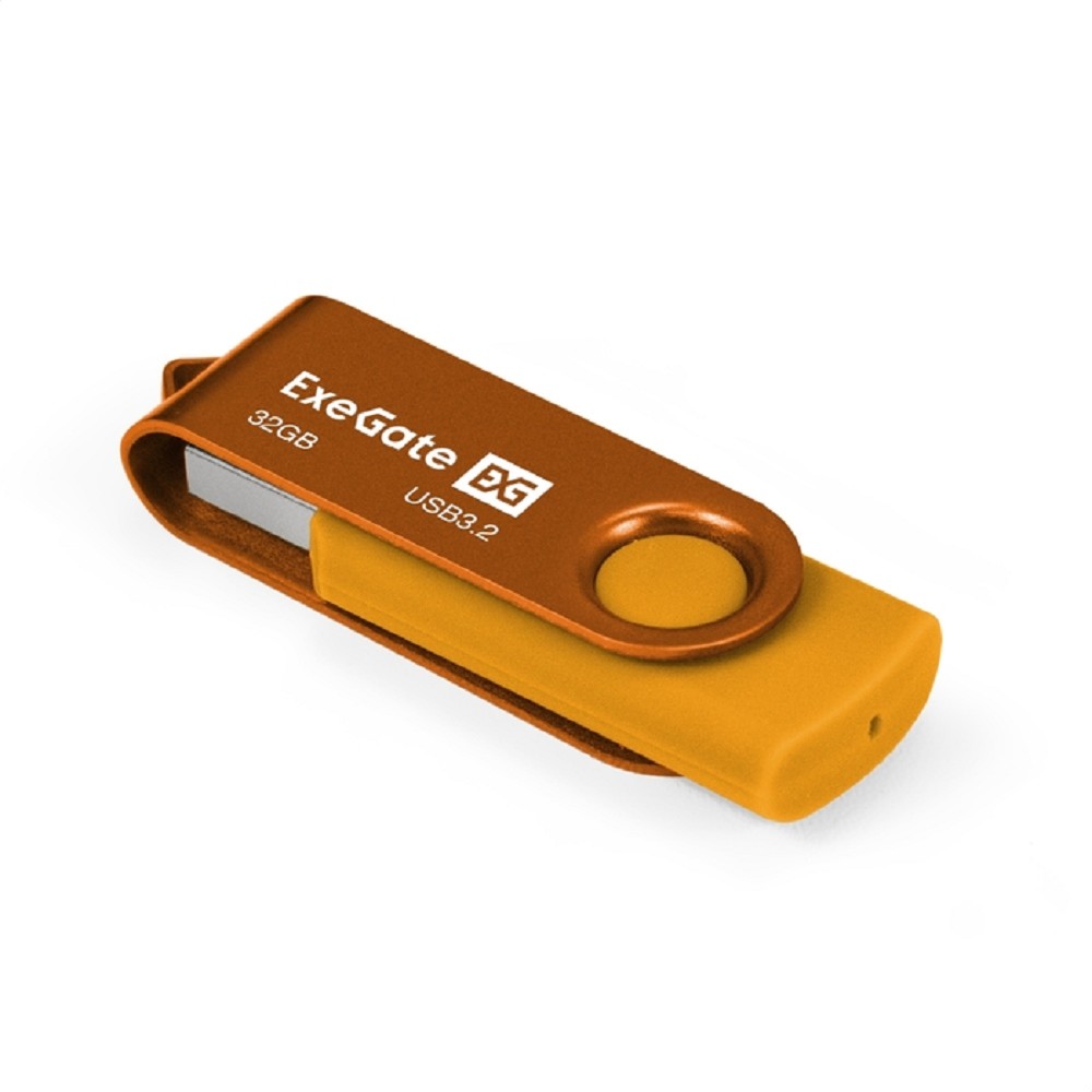 Exegate EX302052RUS USB-флеш накопитель ExeGate Jet Ultra 32GB жёлтый (USB3.0/=USB3.1 Gen1/=USB3.2 Gen1 5Gbps, пластик/металл)