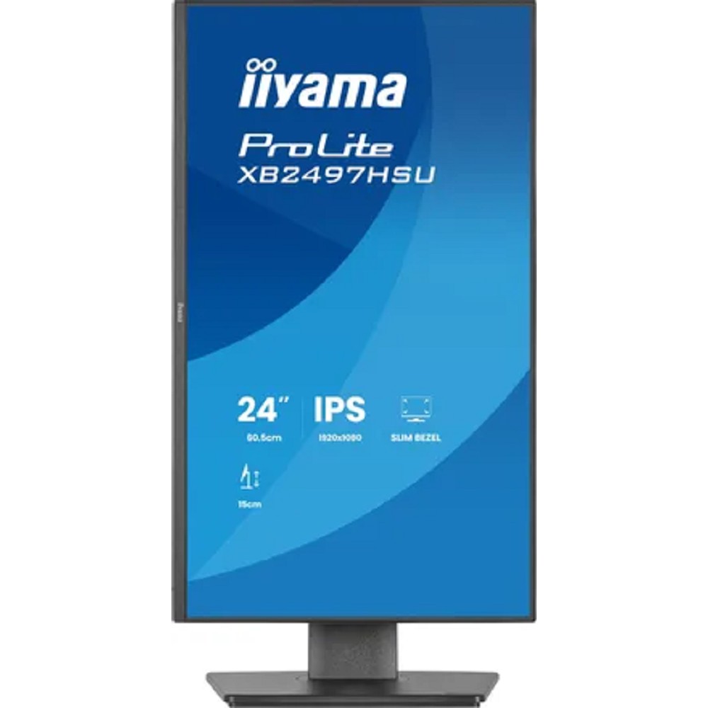 Монитор Iiyama 23.8" ProLite XB2497HSU-B1 черный IPS LED 1ms 16:9 HDMI M/M матовая HAS Piv 1300:1 250cd 178гр/178гр 1920x1080 100Hz DP FHD USB 6кг