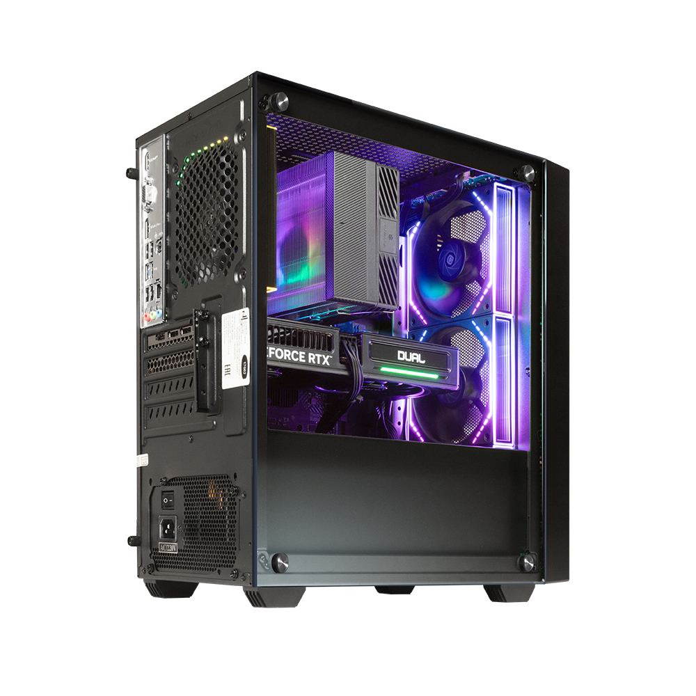 Компьютер CBR X Vertex [CX0C3N-G4W01] Intel Core i3-10105F / Cbr MB-CBR-MSB460M-D-DDR4-DP/HDMI / 16GB / GTX1650 4Gb / SSD 512GB/ Win 11 pro CBR PC