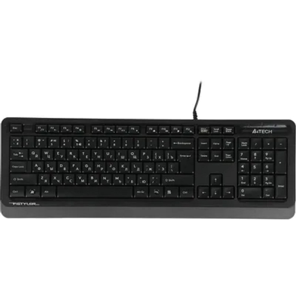 Повреждение упаковки Клавиатура + мышь A4Tech Fstyler F1010 клав:черный/серый мышь:черный/серый USB Multimedia [1147539] арт. F1010 GREY_DP