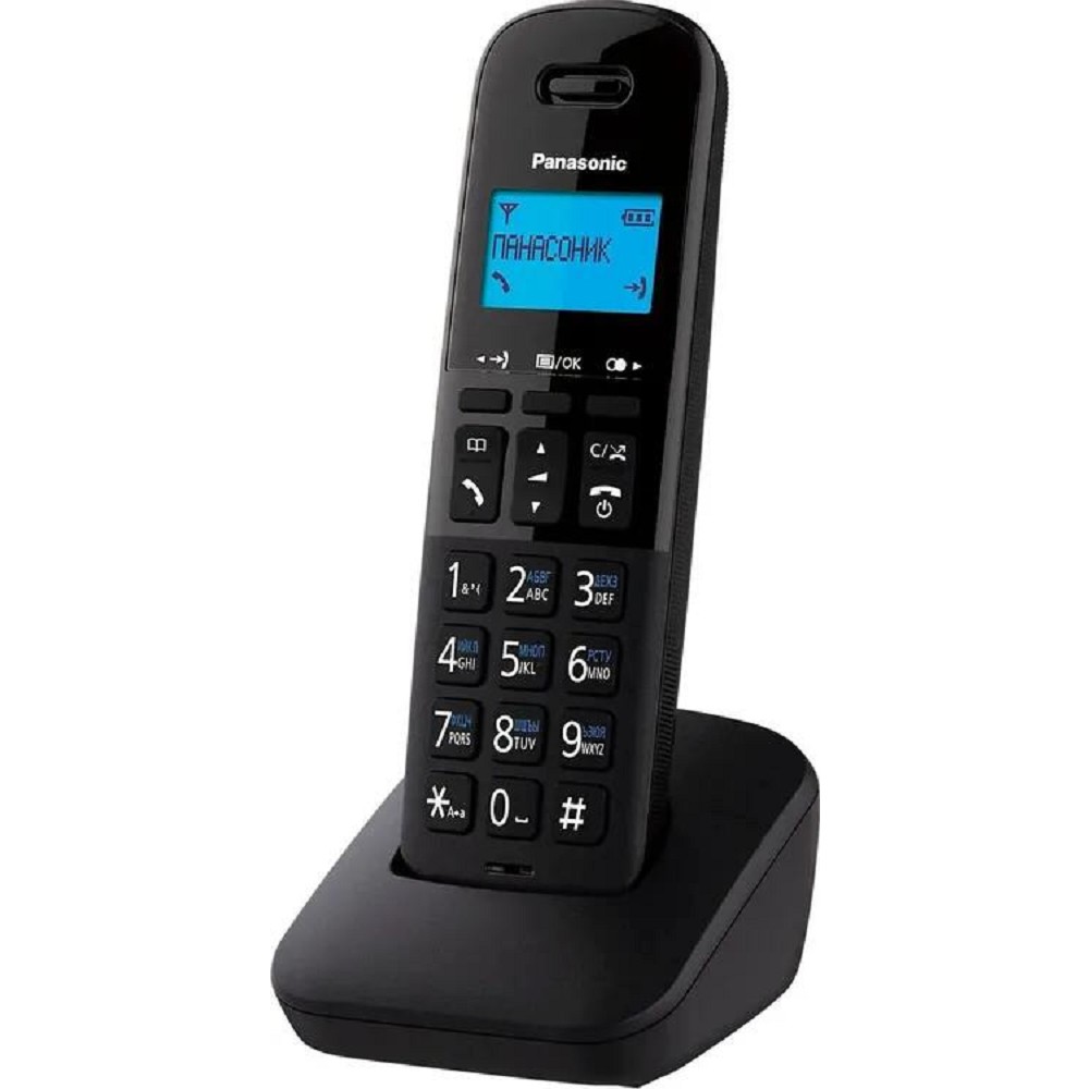 Повреждение упаковки Panasonic KX-TGB610RUB (черный) {Беспроводной DECT,40 мелодий,телефонный справочник 120 зап. арт. kx-tgb610rub_DP