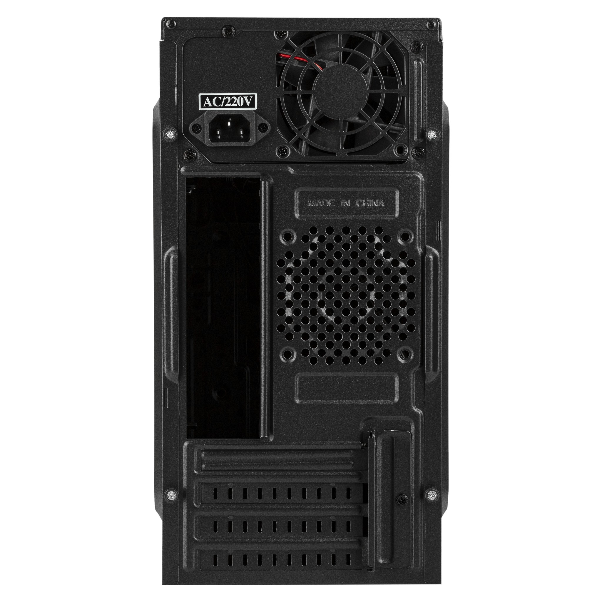 Повреждение упаковки CBR Корпус mATX Minitower MX10, c БП 400W PSU-ATX400-08EC (400W/80mm), 2*USB 2.0, HD Audio+Mic, Black [PCC-MATX-MX10-400W2] арт. PCC-MATX-MX10-400W2_DP