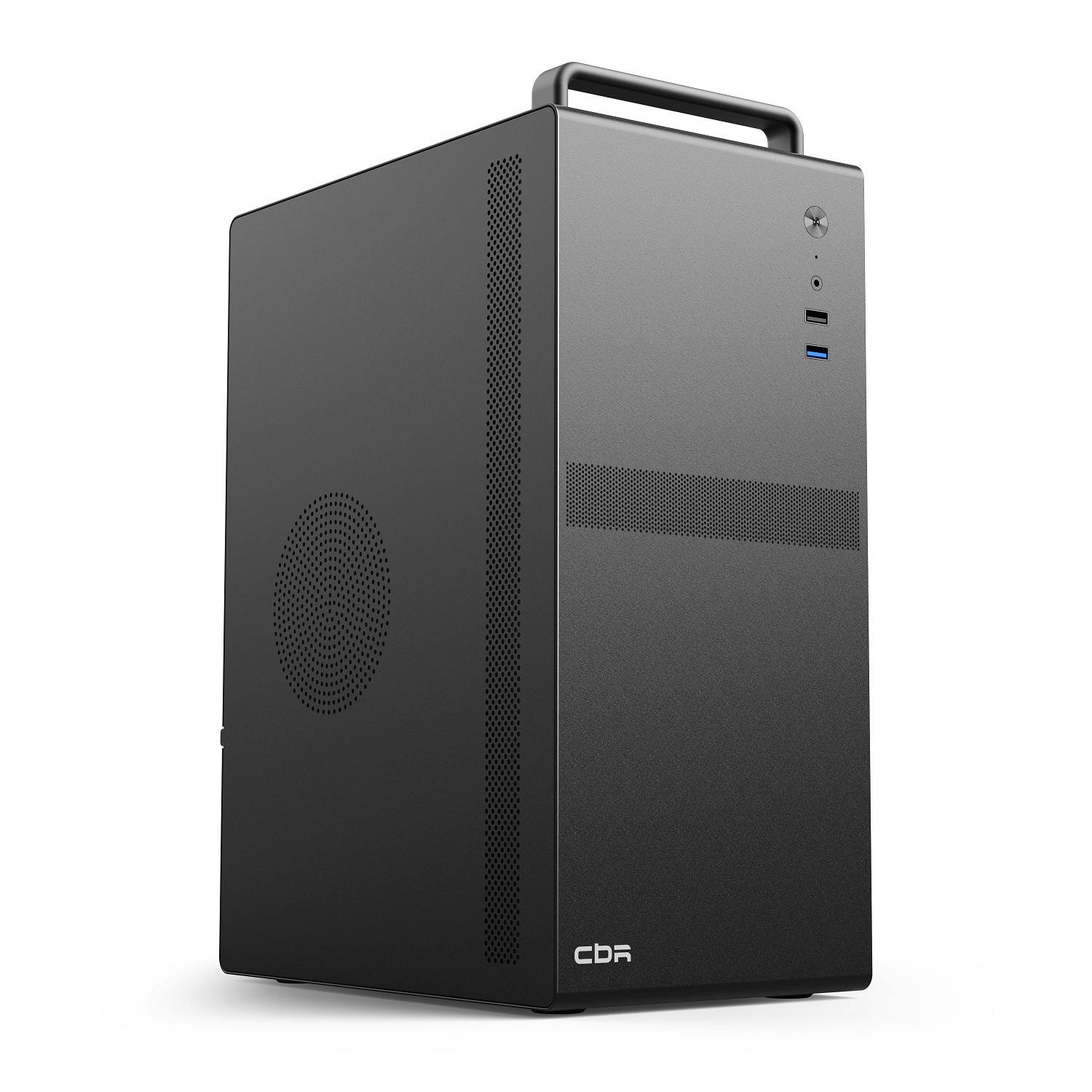 Повреждение упаковки CBR Корпус mATX Minitower V205, без БП, 1*USB 3.0, 1*USB 2.0, HD Audio+Mic, ручка, каркас металл 1.8мм, Black [PCC-MATX-V205-WPSU] арт. PCC-MATX-V205-WPSU_DP