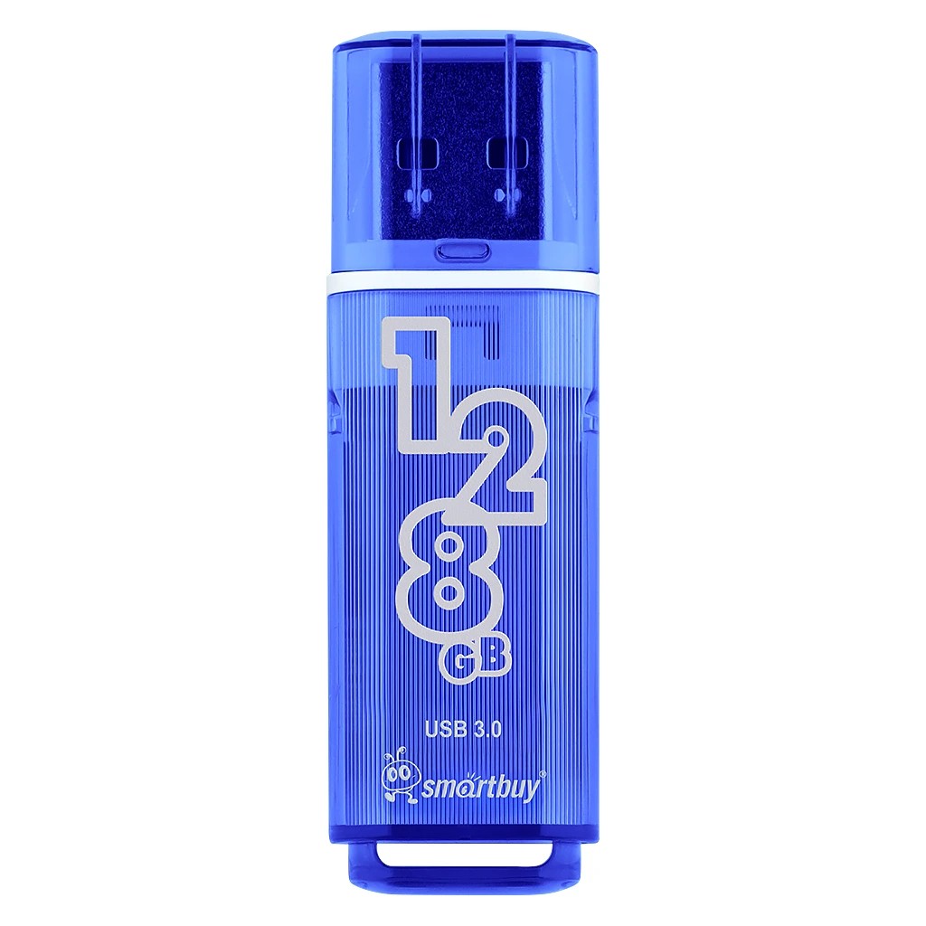 Smartbuy USB Drive 128GB Glossy Тёмно-Синий USB 3.0/3.1 SB128GBGS-DB] Smart buy