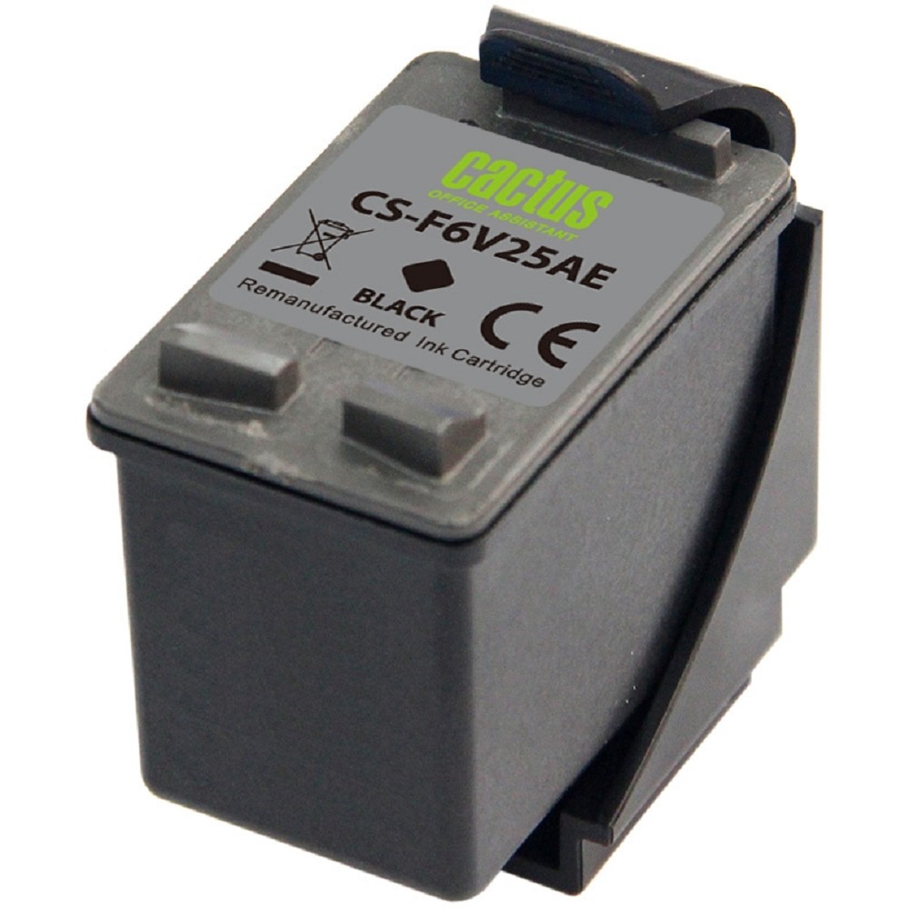 Повреждение упаковки Картридж струйный Cactus CS-F6V25AE 652 черный (480стр.) (18мл) для HP DeskJet Ink Advantage 1115/2135/3635 арт. CS-F6V25AE_DP